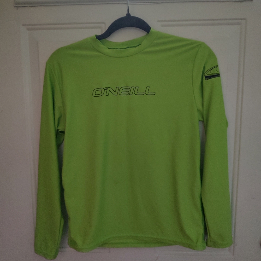 O'Neill Green Rash Guard